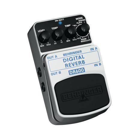 Pedal Behringer DR600 Reverb Menor preço em Pedal Behringer DR600 Reverb