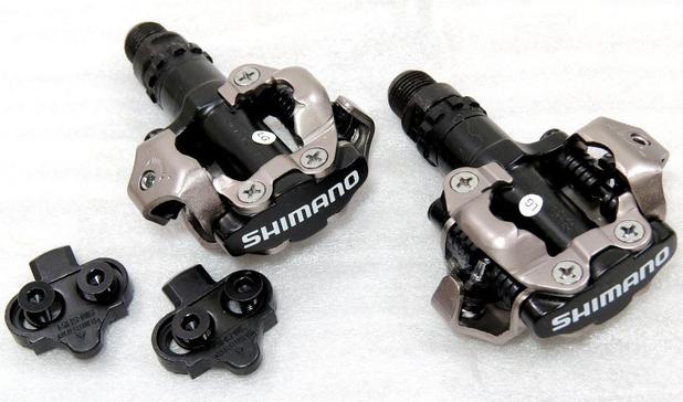 Pedal Bicicleta MTB Aluminio PD-M520 sem Refletor com Tacos Preto (shimano) Menor preço em Pedal Bicicleta MTB Aluminio PD-M520 sem Refletor com Tacos Preto (shimano)