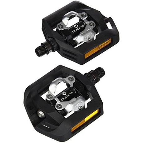 Pedal Bicicleta Mtb Clip Shimano Click'r PD-T421 Plataforma c/ Taco Menor preço em Pedal Bicicleta Mtb Clip Shimano Click'r PD-T421 Plataforma c/ Taco