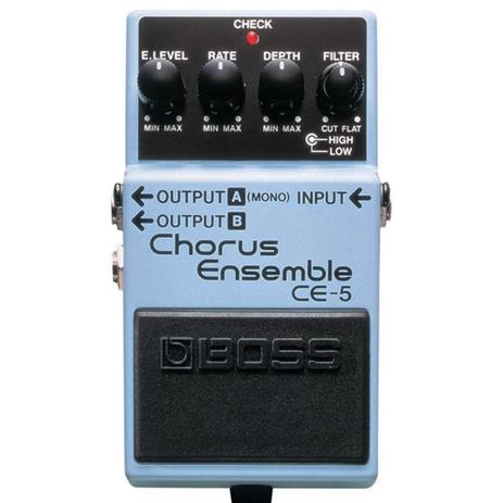 Pedal Boss CE5 Chorus Ensemble Menor preço em Pedal Boss CE5 Chorus Ensemble