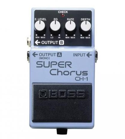 Pedal Boss Ch-1 Super Chorus Menor preço em Pedal Boss Ch-1 Super Chorus