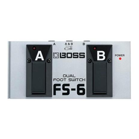 Pedal Boss FS6 Duplo Footswitch Menor preço em Pedal Boss FS6 Duplo Footswitch