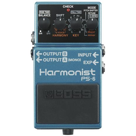 Pedal Boss PS-6 de Efeito para Guitarra Harmonist Menor preço em Pedal Boss PS-6 de Efeito para Guitarra Harmonist