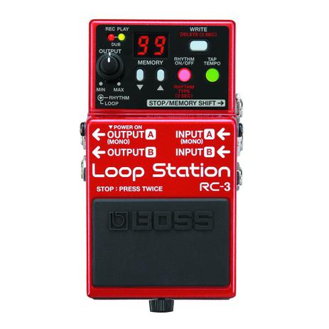 Pedal Boss RC-3 Loop Station Menor preço em Pedal Boss RC-3 Loop Station