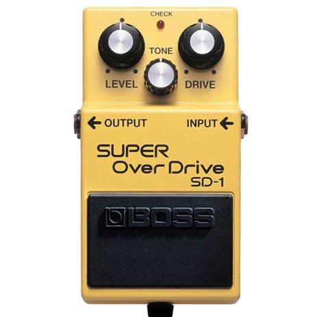 Pedal Boss SD1 SUPER OVER DRIVE Menor preço em Pedal Boss SD1 SUPER OVER DRIVE