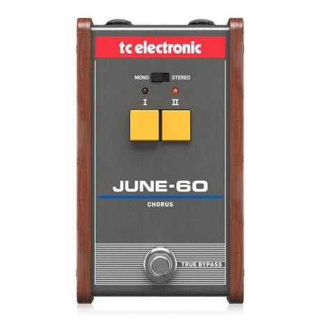 Pedal de Chorus para Guitarra TC Electronic June-60 Vintage-Analógico Menor preço em Pedal de Chorus para Guitarra TC Electronic June-60 Vintage-Analógico
