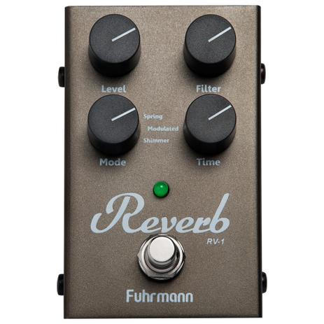Pedal De Efeito Para Guitarra Fuhrmann Reverb RV-1 Menor preço em Pedal De Efeito Para Guitarra Fuhrmann Reverb RV-1