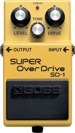 Pedal De Efeito Para Guitarra Sd-1 Super Overdrive Boss Menor preço em Pedal De Efeito Para Guitarra Sd-1 Super Overdrive Boss