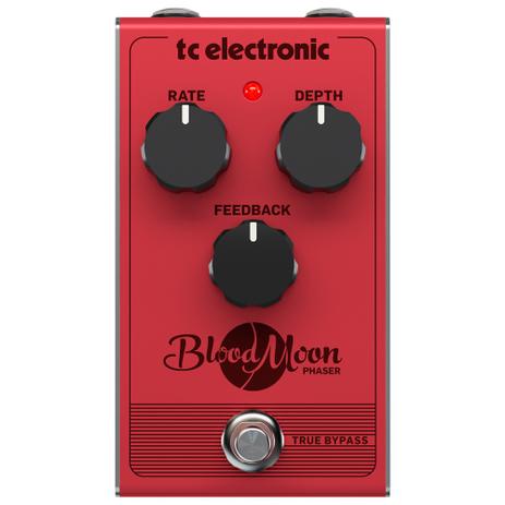 Pedal De Efeito Para Guitarra TC Eletronic Blood Moon Phaser Menor preço em Pedal De Efeito Para Guitarra TC Eletronic Blood Moon Phaser