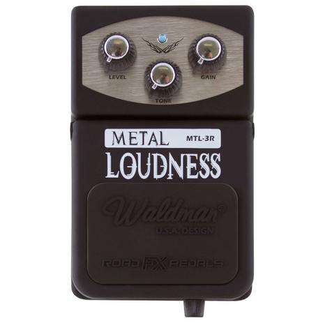 Pedal De Efeito Waldman Metal Loudness Mtl-3r Para Guitarra Menor preço em Pedal De Efeito Waldman Metal Loudness Mtl-3r Para Guitarra