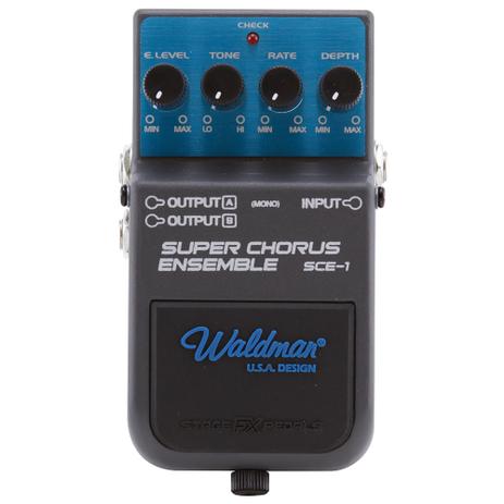 Pedal De Efeito Waldman Super Chorus Sce-1 Para Guitarra Menor preço em Pedal De Efeito Waldman Super Chorus Sce-1 Para Guitarra