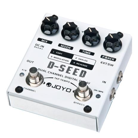 Pedal de Guitarra Joyo D-Seed Dual Delay Menor preço em Pedal de Guitarra Joyo D-Seed Dual Delay