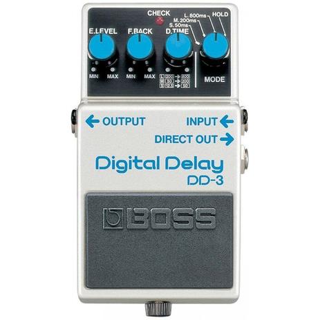 Pedal Digital Delay 800MS DD-3 Boss Menor preço em Pedal Digital Delay 800MS DD-3 Boss