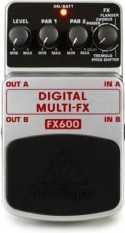 Pedal Digital Multi Fx Para Guitarra - Fx600 Behringer Menor preço em Pedal Digital Multi Fx Para Guitarra - Fx600 Behringer