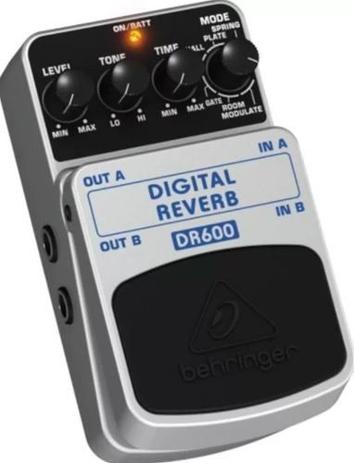 Pedal Digital Reverb Estéreo DR600 - Behringer Menor preço em Pedal Digital Reverb Estéreo DR600 - Behringer