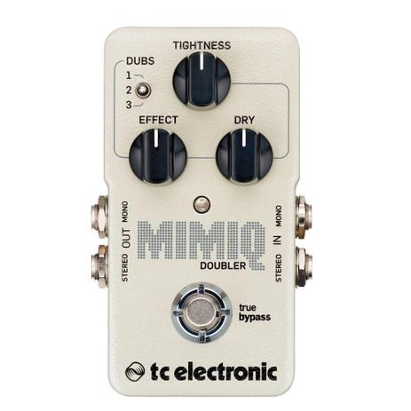 Pedal duplicador para Guitarra TC Electronic MIMIQ DOUBLER Menor preço em Pedal duplicador para Guitarra TC Electronic MIMIQ DOUBLER
