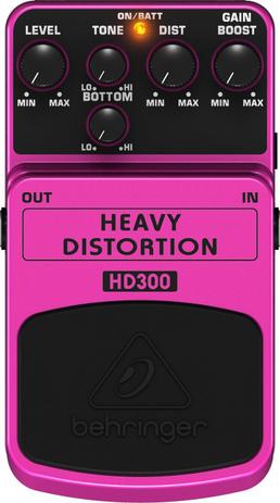 Pedal Guitarra Heavy Distortion HD300 Behringer Menor preço em Pedal Guitarra Heavy Distortion HD300 Behringer