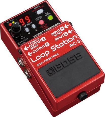 Pedal Loop RC 3 Boss Menor preço em Pedal Loop RC 3 Boss