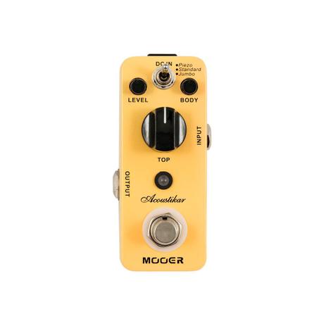 Pedal mooer acoustikar mac1 simulador de violão é boa?