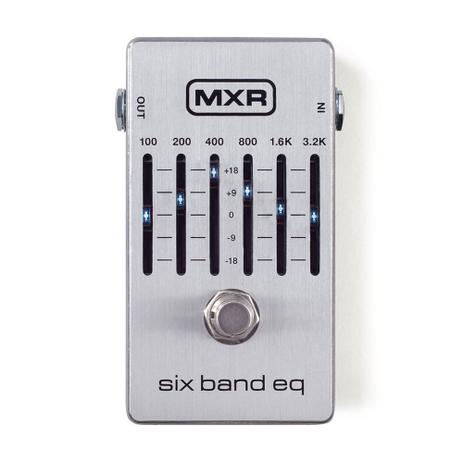 Pedal mxr six band eq prata m109s 