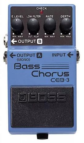 Pedal Para Contra Baixo Bass Chorus Ceb3 - Boss Menor preço em Pedal Para Contra Baixo Bass Chorus Ceb3 - Boss
