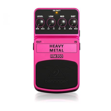 Pedal para guitarra Behringer HM300 Heavy Metal Menor preço em Pedal para guitarra Behringer HM300 Heavy Metal