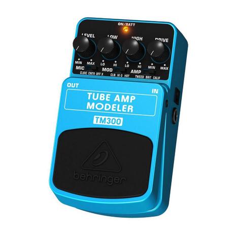 Pedal para Guitarra Behringer TM300 Tube Amp Modeler Menor preço em Pedal para Guitarra Behringer TM300 Tube Amp Modeler