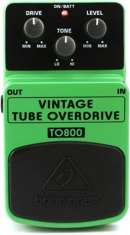 Pedal Para Guitarra Behringer To800 Vintage Tube Overdrive Menor preço em Pedal Para Guitarra Behringer To800 Vintage Tube Overdrive