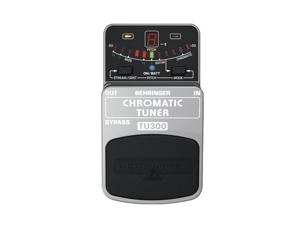 Pedal Para Guitarra Behringer Tu300 Chromatic Tuner Menor preço em Pedal Para Guitarra Behringer Tu300 Chromatic Tuner