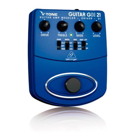 Pedal para Guitarra Behringer V-Tone GDI21 c/ simulador é ruim? Pedal para Guitarra Behringer V-Tone GDI21 c/ simulador é boa?