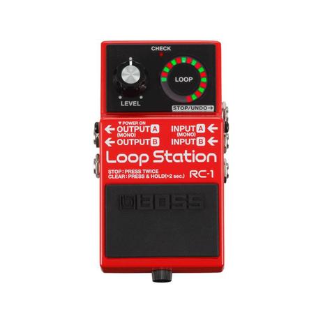 Pedal para Guitarra Boss RC-1 com Efeito Loop Station Menor preço em Pedal para Guitarra Boss RC-1 com Efeito Loop Station