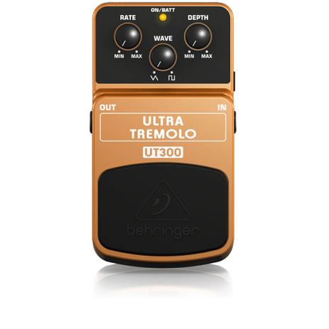 Pedal para Guitarra e Baixo Ultra Tremolo Ut300 - Behringer Menor preço em Pedal para Guitarra e Baixo Ultra Tremolo Ut300 - Behringer