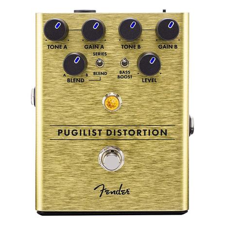 Pedal Para Guitarra Fender Distorção Pugilista Dourado Menor preço em Pedal Para Guitarra Fender Distorção Pugilista Dourado