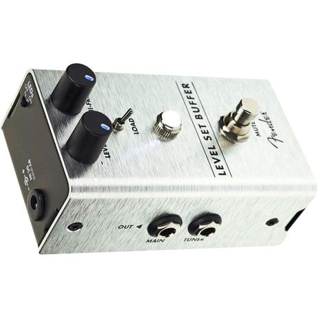 Pedal Para Guitarra Fender Level Set Buffer Alumínio Anodizado Menor preço em Pedal Para Guitarra Fender Level Set Buffer Alumínio Anodizado