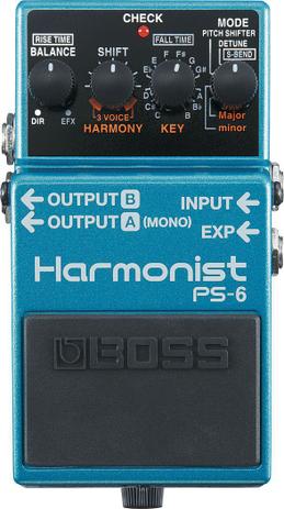 Pedal para Guitarra Harmonist PS-6 Boss Menor preço em Pedal para Guitarra Harmonist PS-6 Boss