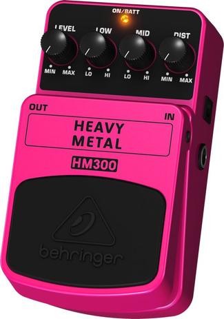Pedal para guitarra - HM300 - Behringer Menor preço em Pedal para guitarra - HM300 - Behringer