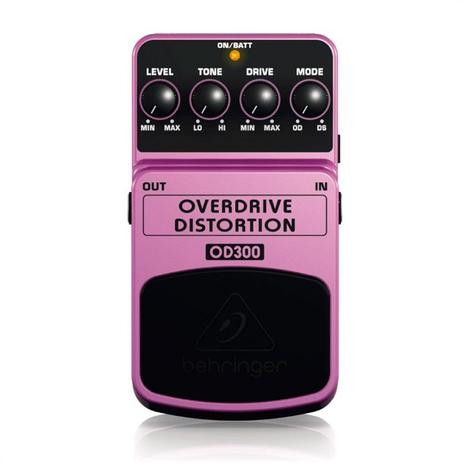 Pedal para guitarra - OD300 - Behringer Menor preço em Pedal para guitarra - OD300 - Behringer