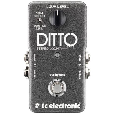 Pedal para Guitarra TC Electronic Ditto Stereo Looper Menor preço em Pedal para Guitarra TC Electronic Ditto Stereo Looper