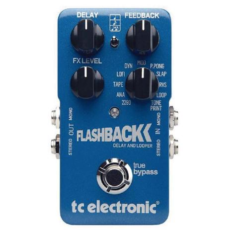 Pedal para Guitarra TC Electronic Flashback Delay e Looper Menor preço em Pedal para Guitarra TC Electronic Flashback Delay e Looper