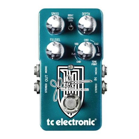 Pedal para Guitarra TC Electronic The Dreamscape Chorus, flanger e vibrato Menor preço em Pedal para Guitarra TC Electronic The Dreamscape Chorus, flanger e vibrato