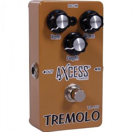 Pedal Para Guitarra Tremolo Tr-107 Axcess By Giannini Menor preço em Pedal Para Guitarra Tremolo Tr-107 Axcess By Giannini