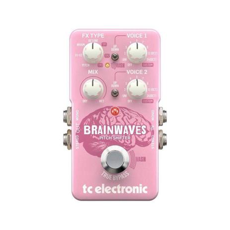Pedal Pitch Shifter para Guitarra TC Electronic Brainwaves Duplicador Oitavador Menor preço em Pedal Pitch Shifter para Guitarra TC Electronic Brainwaves Duplicador Oitavador