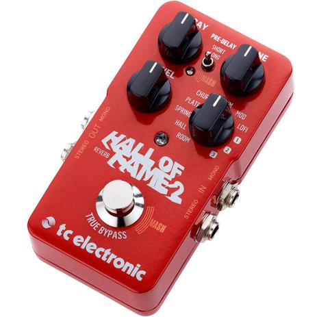 Pedal Tc Electronic Hall of Fame 2 Reverb Menor preço em Pedal Tc Electronic Hall of Fame 2 Reverb