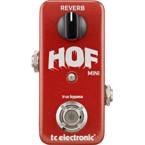 Pedal Tc Electronic Hall Of Fame Mini Reverb Menor preço em Pedal Tc Electronic Hall Of Fame Mini Reverb