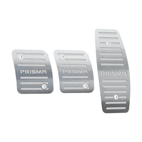 Pedaleira chevrolet prisma manual 2013 até 2019 aço inox - 3r acessórios Menor preço em Pedaleira chevrolet prisma manual 2013 até 2019 aço inox - 3r acessórios