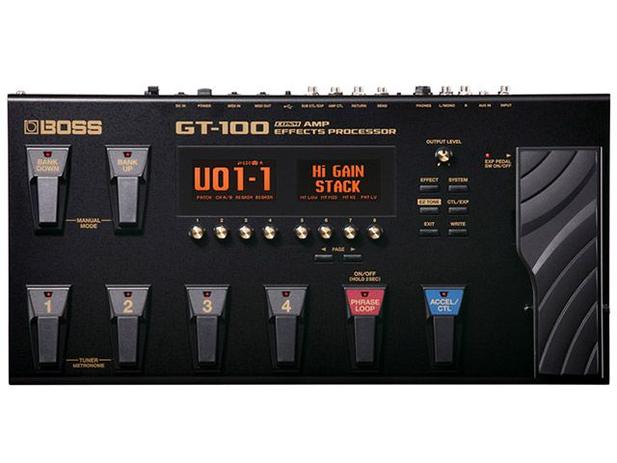 Pedaleira para guitarra - Boss GT 100