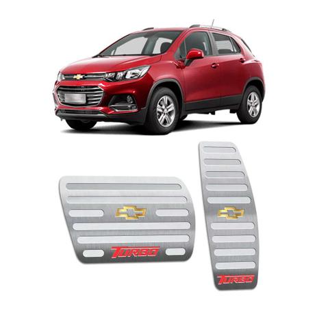 Pedaleira Tracker Turbo 2016/2019 Em Aço Inox Prata - Jr Menor preço em Pedaleira Tracker Turbo 2016/2019 Em Aço Inox Prata - Jr