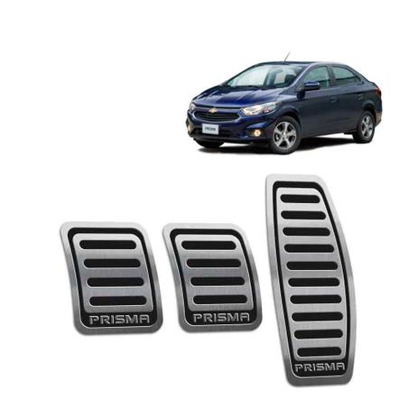 Pedaleiras Chevrolet Prisma 2013/2019 Manual Preto - Jr Menor preço em Pedaleiras Chevrolet Prisma 2013/2019 Manual Preto - Jr