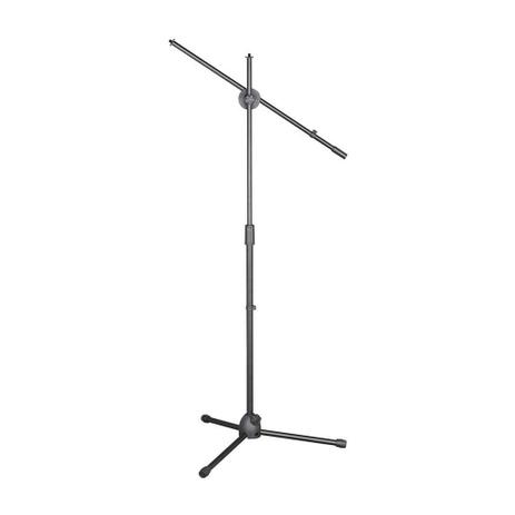 Pedestal Smart SM030 tipo Girafa para até 2 Microfones com cachimbos Menor preço em Pedestal Smart SM030 tipo Girafa para até 2 Microfones com cachimbos