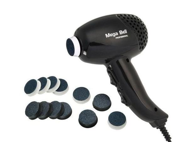 Pedicuro Elétrico Profissional para Lixar os Pés 220v Preto + 12 Lixas Descartáveis - MEGA BELL Menor preço em Pedicuro Elétrico Profissional para Lixar os Pés 220v Preto + 12 Lixas Descartáveis - MEGA BELL